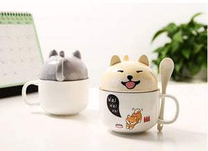 Cutest Dual Use Pug Love Ceramic Coffee Mug-Mug-Dogs, Mugs, Pug-16