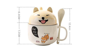 Cutest Dual Use Pug Love Ceramic Coffee Mug-Mug-Dogs, Mugs, Pug-19