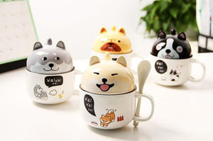 Cutest Dual Use Pug Love Ceramic Coffee Mug-Mug-Dogs, Mugs, Pug-21