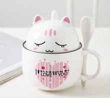 Load image into Gallery viewer, Cutest Dual Use Shiba Inu Love Ceramic Coffee Mug-Mug-Dogs, Mugs, Shiba Inu-Cat - White-15