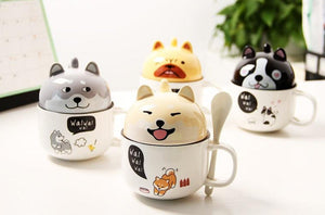Cutest Dual Use Shiba Inu Love Ceramic Coffee Mug-Mug-Dogs, Mugs, Shiba Inu-22