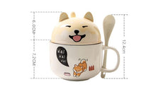 Load image into Gallery viewer, Cutest Dual Use Shiba Inu Love Ceramic Coffee Mug-Mug-Dogs, Mugs, Shiba Inu-4