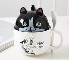 Load image into Gallery viewer, Cutest Dual Use Shiba Inu Love Ceramic Coffee Mug-Mug-Dogs, Mugs, Shiba Inu-Cat - Black-9