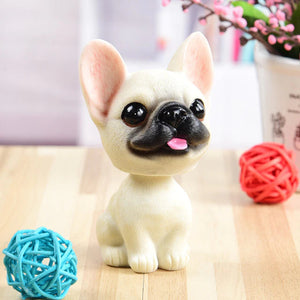 Image of a fawn french bulldog bobblehead