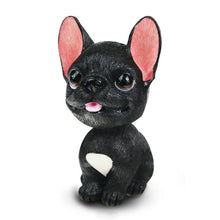 Load image into Gallery viewer, Image of a black frenchie bobblehead
