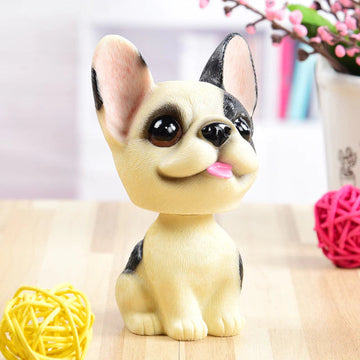 Cutest French Bulldog Love Car Bobbleheads 360x