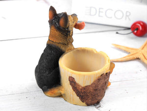 Cutest German Shepherd Love Succulent Flower Pots - Series 3-Home Decor-Dogs, Flower Pot, German Shepherd, Home Decor-4