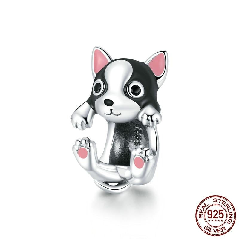 Image of a cutest boston terrier charm