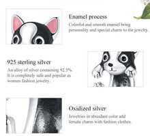 Load image into Gallery viewer, Image of boston terrier charm info