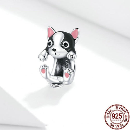 Boston terrier charm clearance for pandora bracelet