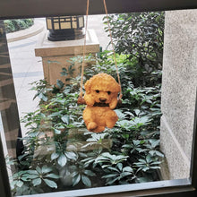 Load image into Gallery viewer, Cutest Hanging Golden Retriever Puppy Garden StatueHome Decor