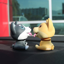 Load image into Gallery viewer, Cutest Husky and Shiba Inu Love Car Bobbleheads-Car Accessories-Bobbleheads, Car Accessories, Dogs, Figurines, Shiba Inu, Siberian Husky-5