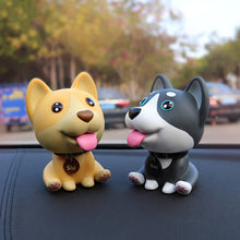 Load image into Gallery viewer, Cutest Husky and Shiba Inu Love Car Bobbleheads-Car Accessories-Bobbleheads, Car Accessories, Dogs, Figurines, Shiba Inu, Siberian Husky-1