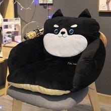 Load image into Gallery viewer, Cutest Husky Back and Chair Plush CushionHome DecorHusky