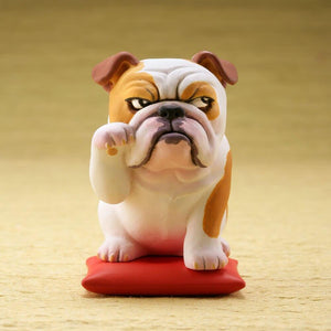 Cutest Jack Russell Terrier Desktop Ornament FigurineHome DecorEnglish Bulldog