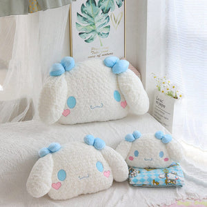 Cutest Maltese Plush Pillows and Blanket Set-Blankets, Dogs, Home Decor, Maltese, Stuffed Cushions-1