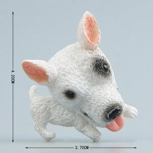 Cutest Mini Schnauzer Fridge MagnetHome DecorBull Terrier