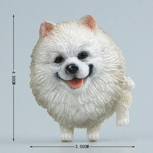 Cutest Mini Schnauzer Fridge MagnetHome DecorEskimo Dog / Pomeranian / Samoyed / Spitz - Straight