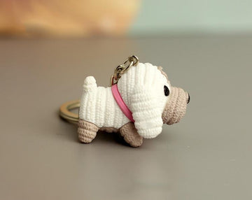 Cutest Poodle Love Keychain Key Chain Flyingforest Poodle 407692 360x