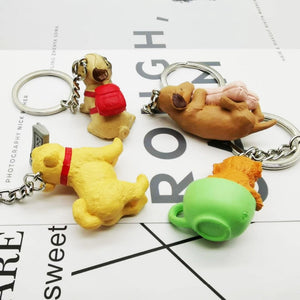 Cutest Resin Figurine Dachshund Keychain-Accessories-Accessories, Dachshund, Dogs, Keychain-10