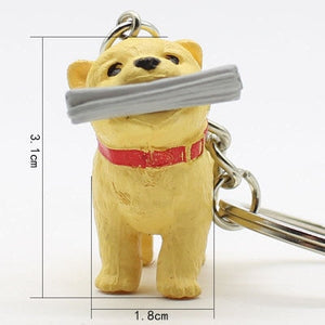 Cutest Resin Figurine Pug Keychain-Accessories-Accessories, Dogs, Keychain, Pug-13