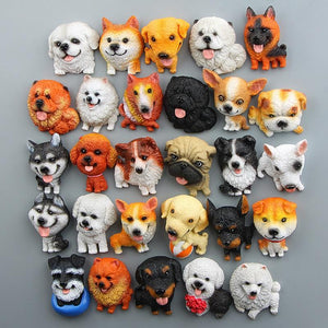 Cutest Rough Collie Fridge MagnetHome Decor