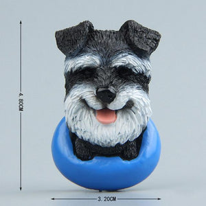 Cutest Rough Collie Fridge MagnetHome DecorMini Schnauzer