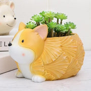 Cutest Schnauzer Love Succulent Plants Flower Pot-Home Decor-Dogs, Flower Pot, Home Decor, Schnauzer-14