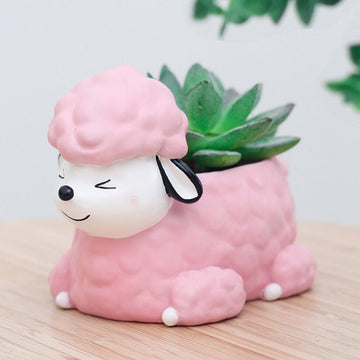 Cutest Schnauzer Love Succulent Plants Flower Pot-Home Decor-Dogs, Flower Pot, Home Decor, Schnauzer-Poodle-21