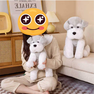 Cutest Schnauzer Stuffed Animal Plush Toys-Soft Toy-Dogs, Home Decor, Schnauzer, Soft Toy, Stuffed Animal-10