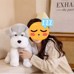 Cutest Schnauzer Stuffed Animal Plush Toys-Soft Toy-Dogs, Home Decor, Schnauzer, Soft Toy, Stuffed Animal-7