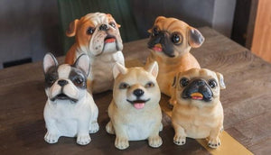 Cutest Shiba Inu Love Piggy Bank Statue-Home Decor-Dogs, Home Decor, Piggy Bank, Shiba Inu, Statue-21