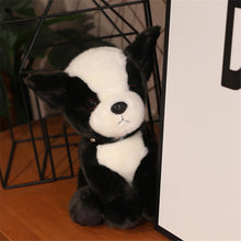 Load image into Gallery viewer, image of a boston terrier stuffed animal plush toy 