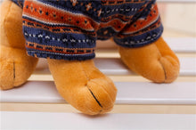 Load image into Gallery viewer, this image shows the close up, zoomed image of the feet of the sitting chihuahua stuffed animal plush toy.