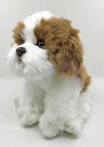 image of an adorable shih tzu stuffed animal soft toy