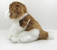 Load image into Gallery viewer, image of an adorable shih tzu stuffed animal soft toy - side view