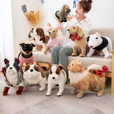 Cutest Standing Jack Russell Terrier Stuffed Animal Plush Toys