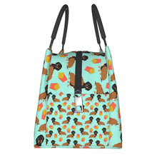 Load image into Gallery viewer, Image of a Dachshund bag in the cutest Hotdog Dachshund design