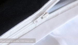 Image of dachshund bedding zipper