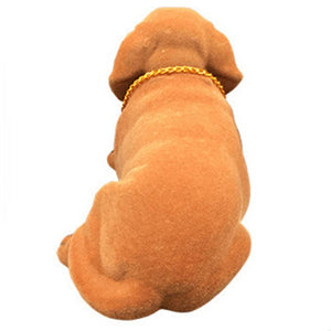 Image of dachshund bobblehead back image