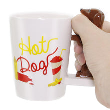 Load image into Gallery viewer, Image of dachshund cup holding by a person