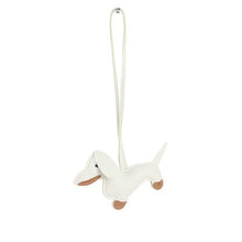 Load image into Gallery viewer, Image of a dachshund accessory in the color white