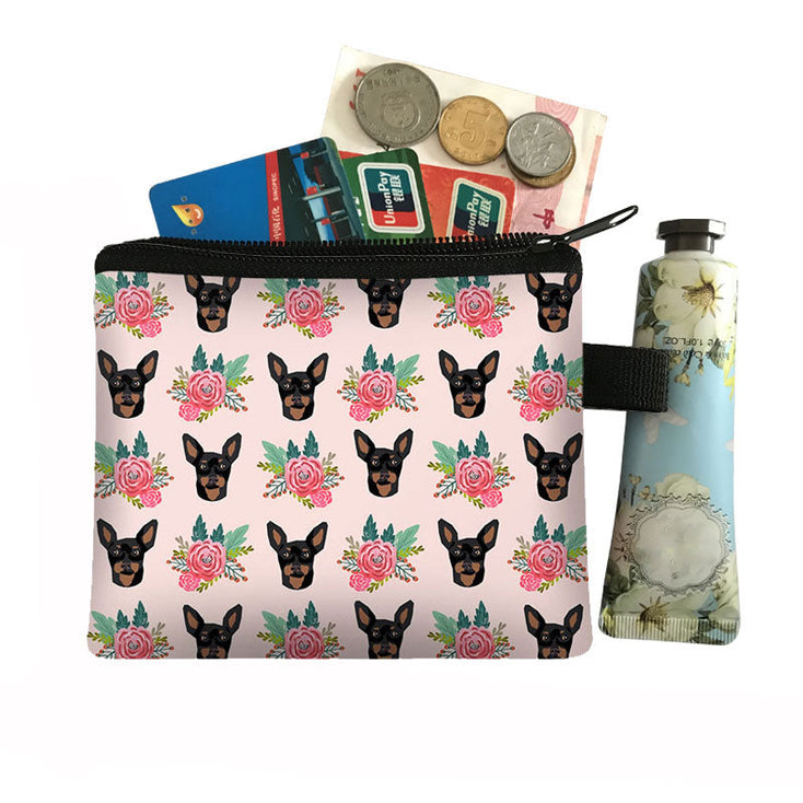Dachshund in Bloom Coin Purse-Accessories-Accessories, Bags, Dachshund, Dogs-5