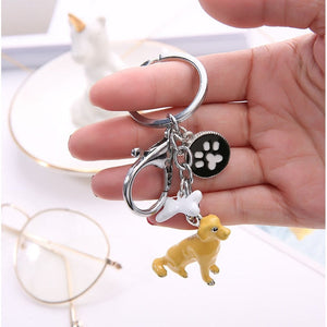 Dachshund Love 3D Metal Keychain-Key Chain-Accessories, Dachshund, Dogs, Keychain-Labrador-17