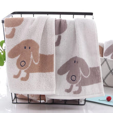 Load image into Gallery viewer, Dachshund Love Cotton Hand Towels-Home Decor-Dachshund, Dogs, Home Decor, Towel-11