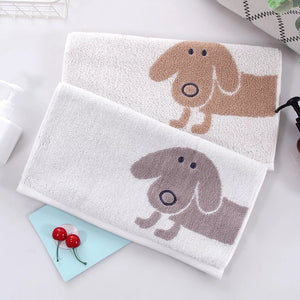 Dachshund Love Cotton Hand Towels-Home Decor-Dachshund, Dogs, Home Decor, Towel-13