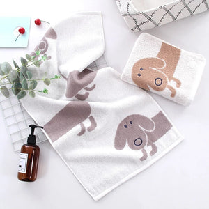 Dachshund Love Cotton Hand Towels-Home Decor-Dachshund, Dogs, Home Decor, Towel-14