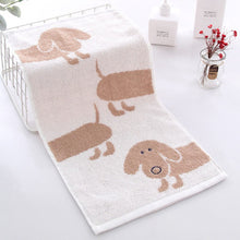 Load image into Gallery viewer, Dachshund Love Cotton Hand Towels-Home Decor-Dachshund, Dogs, Home Decor, Towel-6