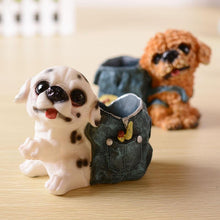 Load image into Gallery viewer, Dachshund Love Desktop Pen or Pencil Holder FigurineHome DecorDalmatian