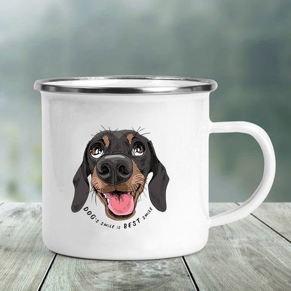 Dachshund Love 3D Ceramic Cup